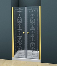 Cezares Душевая дверь в нишу ROYAL PALACE-A-B-2-175-CP-G – фотография-1